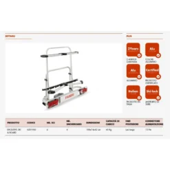 Portasci Da Gancio Traino EXCLUSIVE SKI & BOARD